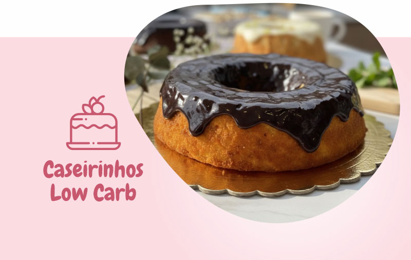 Curso de Caseirinhos Low Carb - Mila Reichert