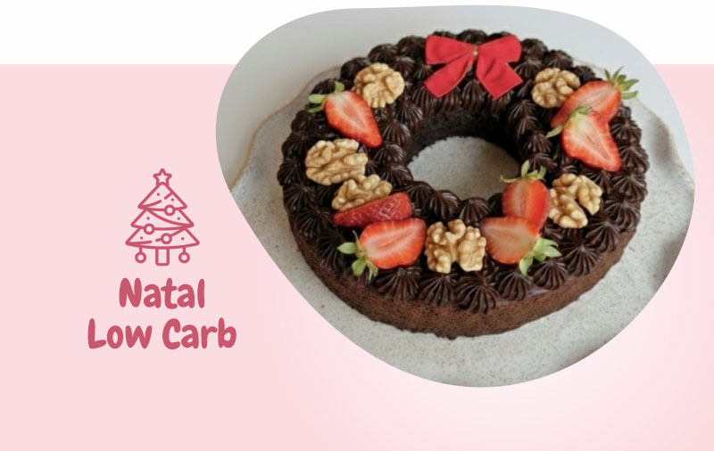 Curso de Doces de Natal Low Carb - Mila Reichert